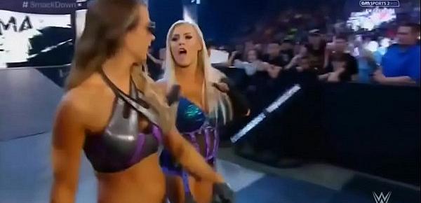  Dana Brooke vs Becky Lynch. SmackDown.